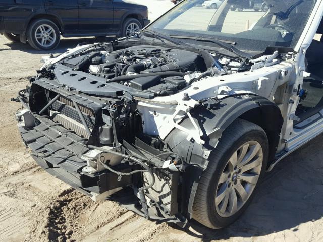 WBAKA83569CY34780 - 2009 BMW 750 I WHITE photo 9