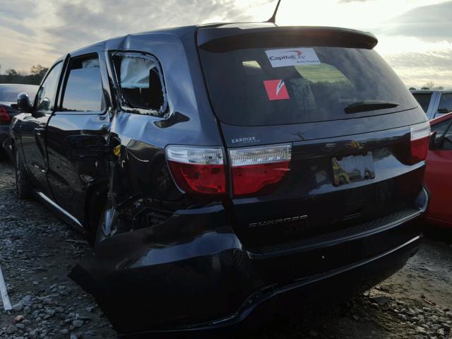 1C4RDHAG2DC628961 - 2013 DODGE DURANGO SX GRAY photo 3