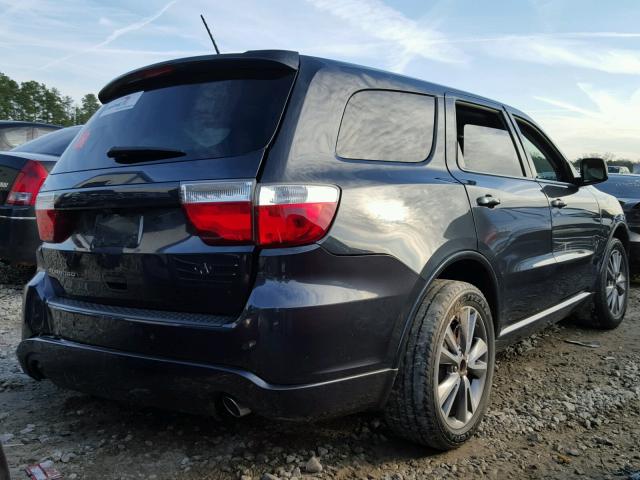 1C4RDHAG2DC628961 - 2013 DODGE DURANGO SX GRAY photo 4