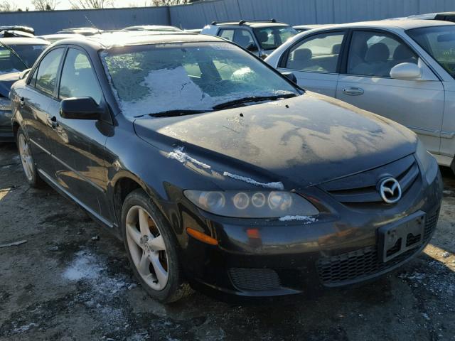 1YVHP80C575M62620 - 2007 MAZDA MAZDA6 BLACK photo 1