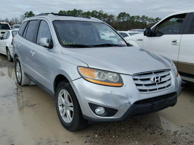 5NMSH4AG2AH333371 - 2010 HYUNDAI SANTA FE S SILVER photo 1