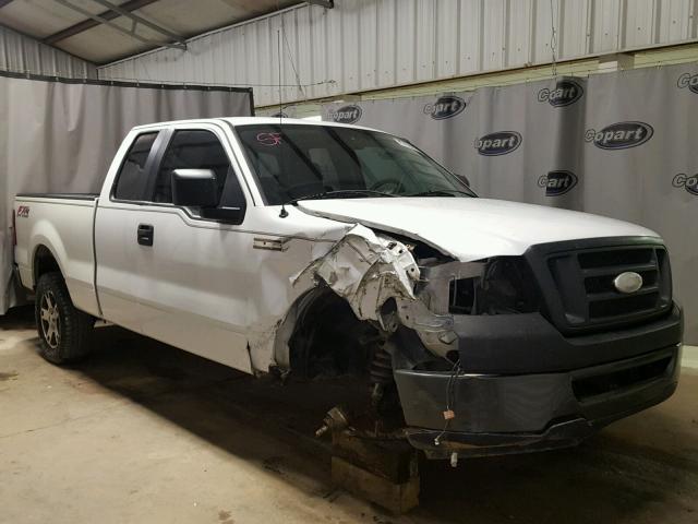 1FTRX14W67FA32174 - 2007 FORD F150 WHITE photo 1