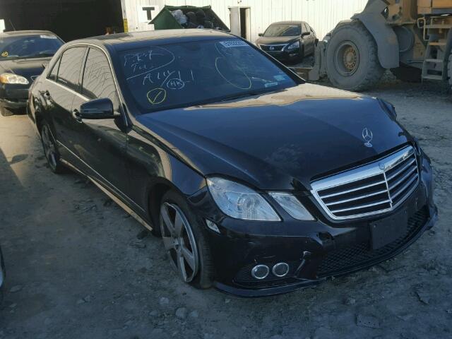 WDDHF8HB0AA075238 - 2010 MERCEDES-BENZ E 350 4MAT BLACK photo 1