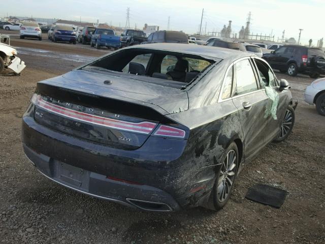 3LN6L5C90HR622923 - 2017 LINCOLN MKZ SELECT BLACK photo 4