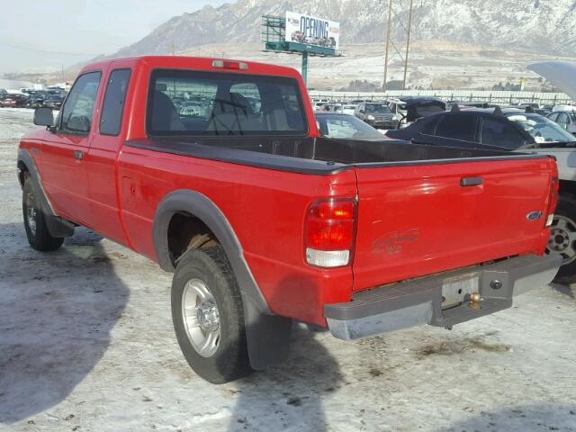 1FTZR15V1YPB08427 - 2000 FORD RANGER SUP RED photo 3