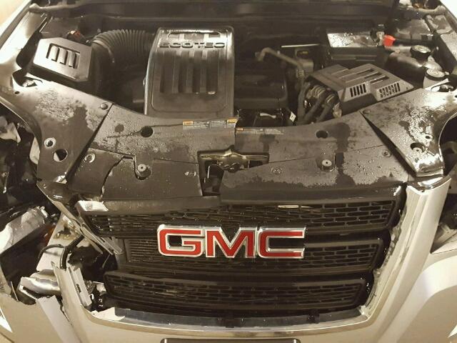 2GKFLVEK4E6199999 - 2014 GMC TERRAIN SL SILVER photo 7