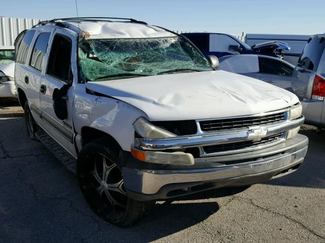 1GNEC13V82R233219 - 2002 CHEVROLET TAHOE C150 WHITE photo 1