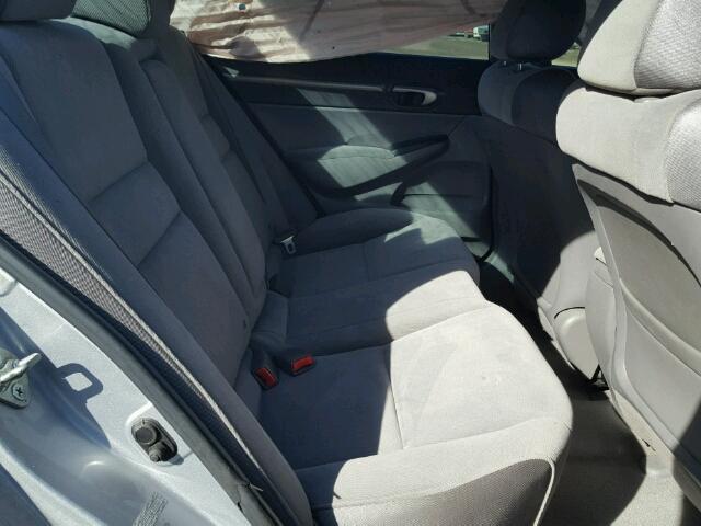 1HGFA16836L085547 - 2006 HONDA CIVIC EX ვერცხლისფერი ფოტო 6