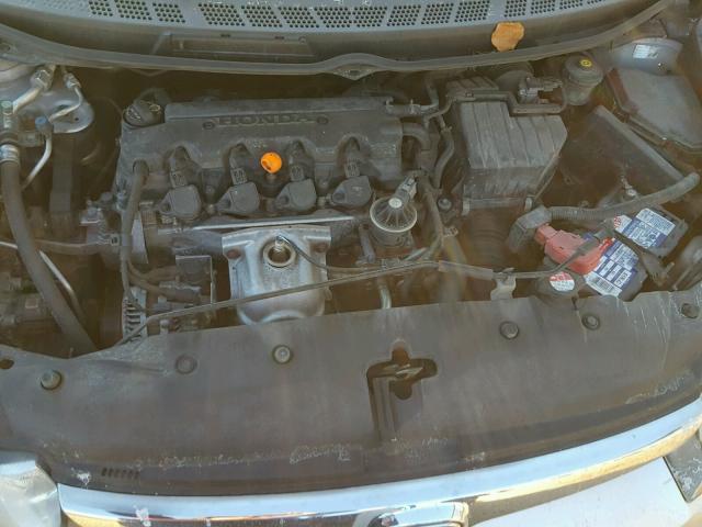 1HGFA16836L085547 - 2006 HONDA CIVIC EX ვერცხლისფერი ფოტო 7