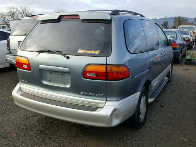 4T3ZF13CXWU056856 - 1998 TOYOTA SIENNA LE GRAY photo 4