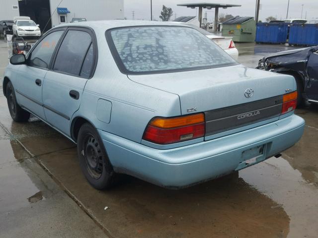 1NXAE09B4SZ320536 - 1995 TOYOTA COROLLA LE TEAL photo 3