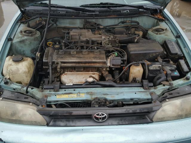 1NXAE09B4SZ320536 - 1995 TOYOTA COROLLA LE TEAL photo 7