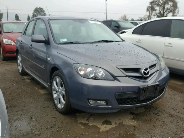 JM1BK343471613798 - 2007 MAZDA 3 HATCHBAC GRAY photo 1