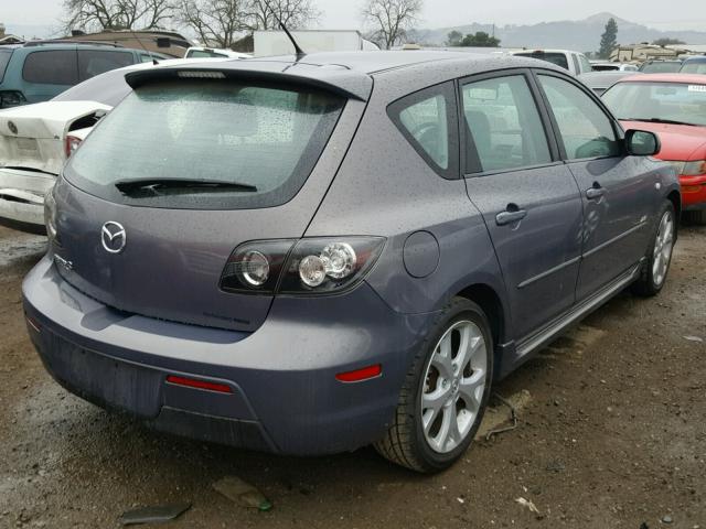 JM1BK343471613798 - 2007 MAZDA 3 HATCHBAC GRAY photo 4