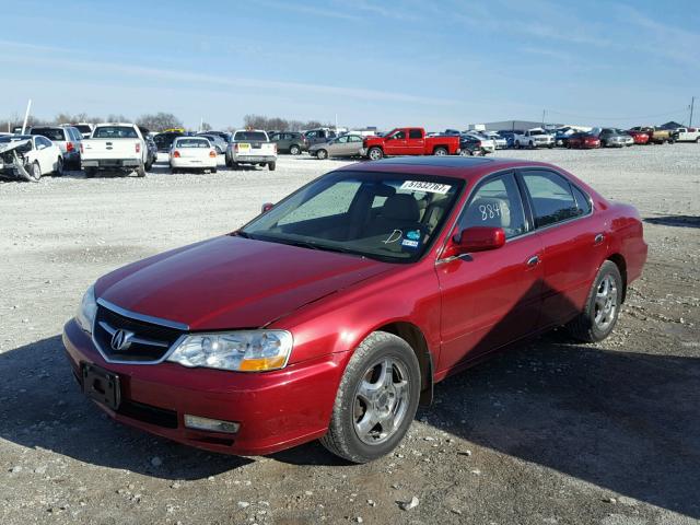 19UUA56643A003796 - 2003 ACURA 3.2TL BURGUNDY photo 2