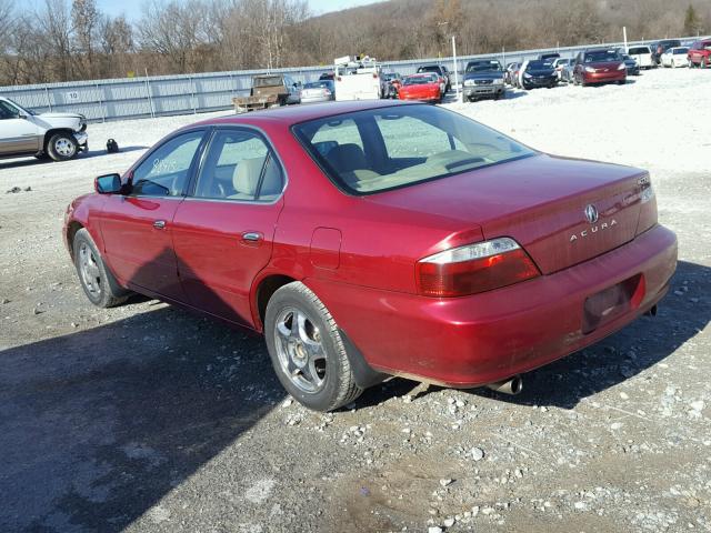 19UUA56643A003796 - 2003 ACURA 3.2TL BURGUNDY photo 3