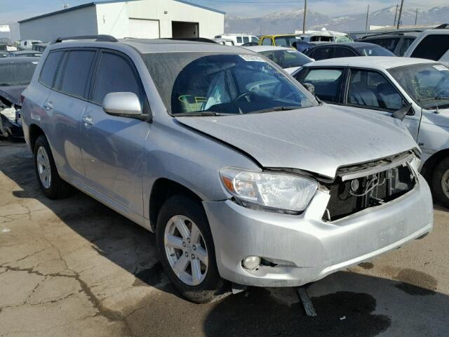 5TDKK3EH9AS020197 - 2010 TOYOTA HIGHLANDER SILVER photo 1