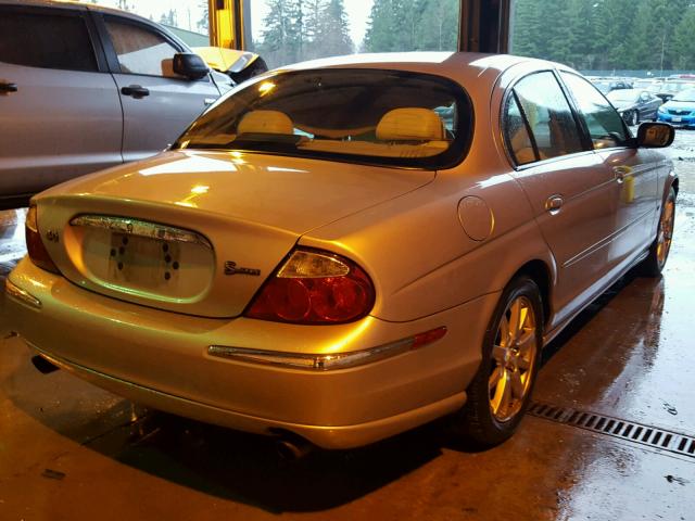 SAJDA01D1YGL36907 - 2000 JAGUAR S-TYPE SILVER photo 4