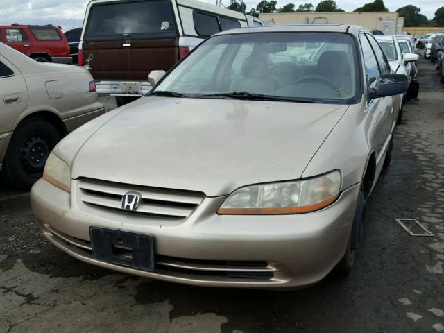 1HGCG16531A030446 - 2001 HONDA ACCORD EX TAN photo 2