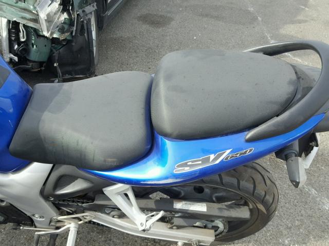 JS1VP52A3Y2102519 - 2000 SUZUKI SV650 BLUE photo 6