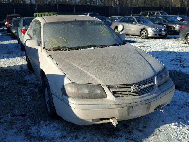 2G1WF55K359376682 - 2005 CHEVROLET IMPALA WHITE photo 9