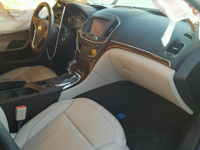 2G4GK5EX8F9198350 - 2015 BUICK REGAL BLACK photo 5