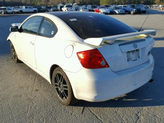 JTKDE177760118124 - 2006 TOYOTA SCION TC 白色 照片 3