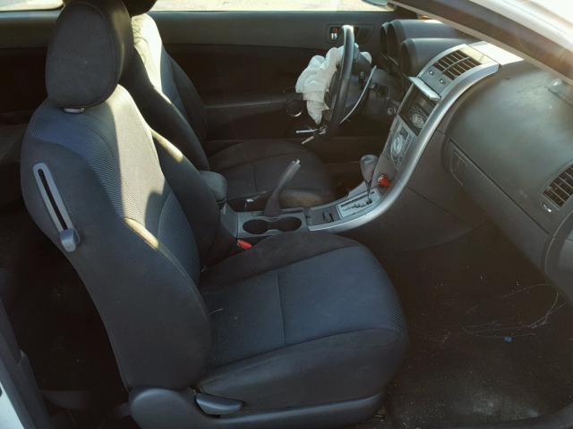 JTKDE177760118124 - 2006 TOYOTA SCION TC 白色 照片 5