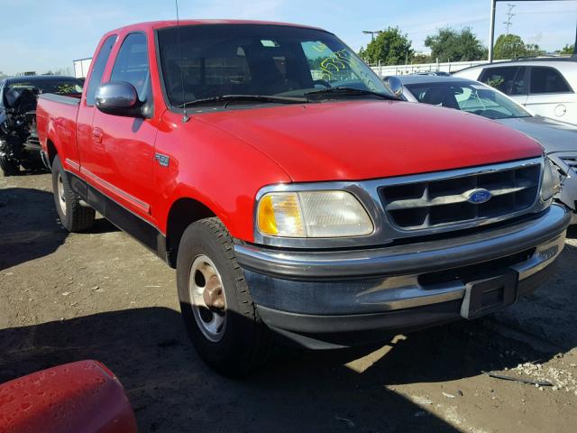 1FTDX1727VKB65940 - 1997 FORD F150 RED photo 1