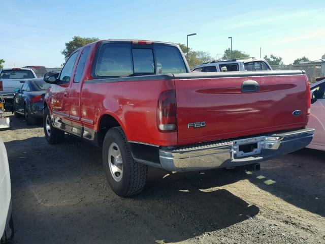 1FTDX1727VKB65940 - 1997 FORD F150 RED photo 3