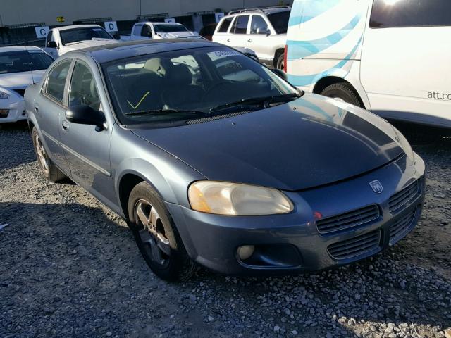 1B3EL56R62N161024 - 2002 DODGE STRATUS ES GRAY photo 1