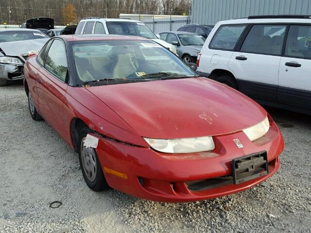 1G8ZP1286YZ134024 - 2000 SATURN SC1 RED photo 1