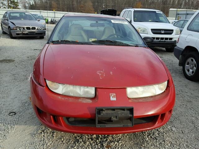 1G8ZP1286YZ134024 - 2000 SATURN SC1 RED photo 9