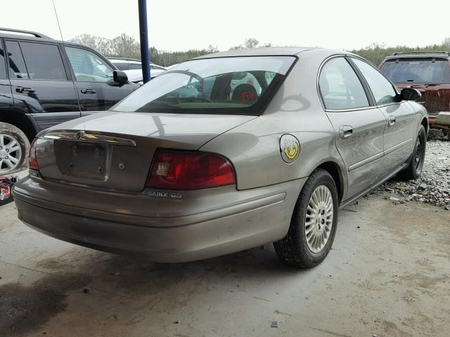 1MEFM50U83A632532 - 2003 MERCURY SABLE GS TAN photo 4