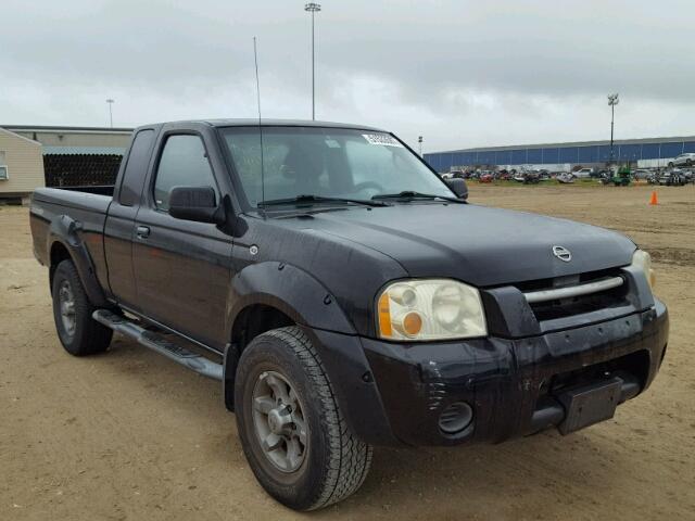 1N6ED26TX3C419240 - 2003 NISSAN FRONTIER K BLACK photo 1