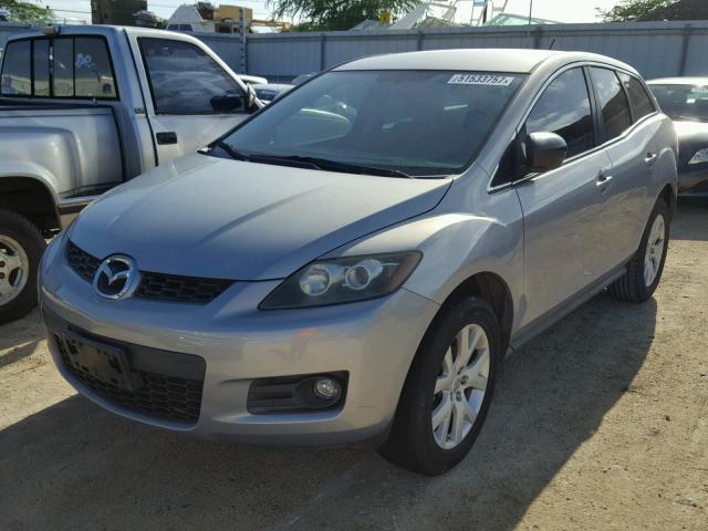 JM3ER293170128592 - 2007 MAZDA CX-7 SILVER photo 2