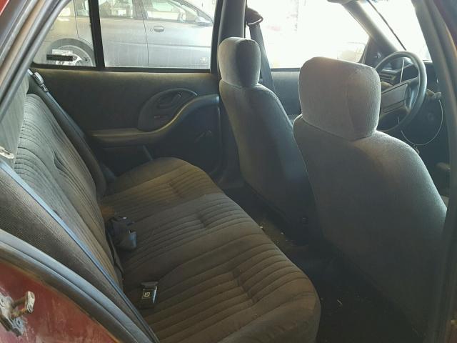 1G2NE5433PM595295 - 1993 PONTIAC GRAND AM S Qırmızı foto 6