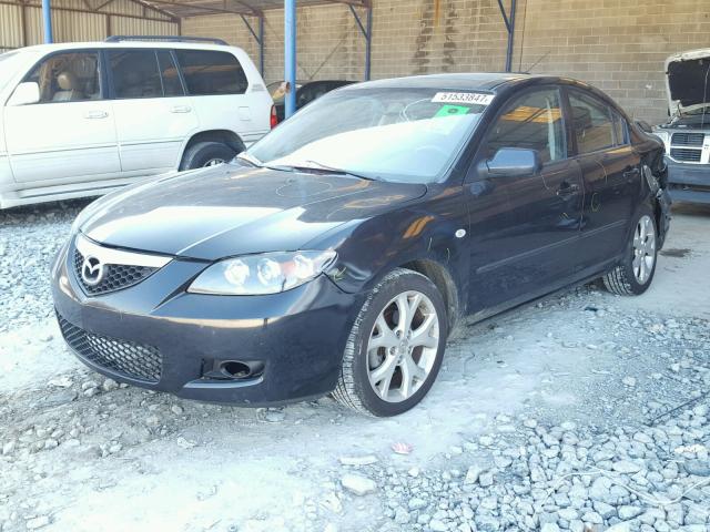 JM1BK32FX91224194 - 2009 MAZDA 3 I BLACK photo 2