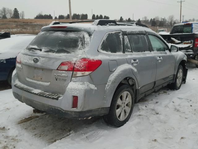 4S4BRCAC7C3202566 - 2012 SUBARU OUTBACK 2. BLUE photo 4