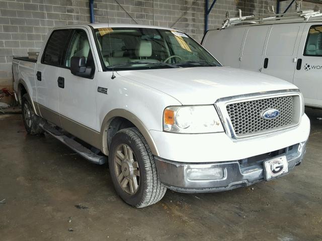 1FTPW12594KB97174 - 2004 FORD F150 SUPER WHITE photo 1