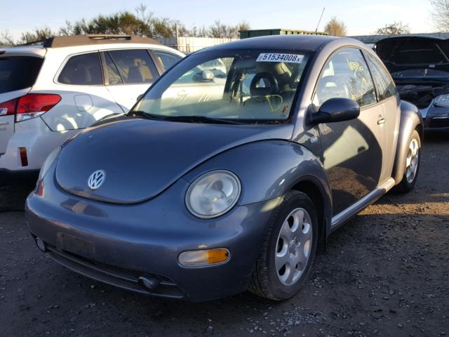 3VWCB21C22M440956 - 2002 VOLKSWAGEN NEW BEETLE 灰色 照片 2