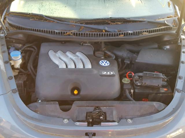 3VWCB21C22M440956 - 2002 VOLKSWAGEN NEW BEETLE 灰色 照片 7