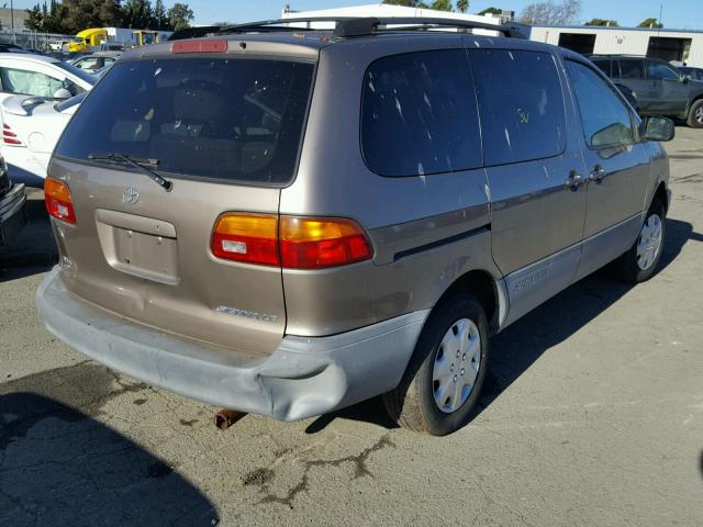 4T3ZF13CXXU112134 - 1999 TOYOTA SIENNA LE GRAY photo 4