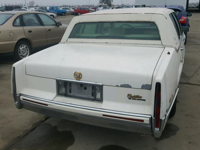 1G6CD53B5P4217142 - 1993 CADILLAC DEVILLE WHITE photo 10