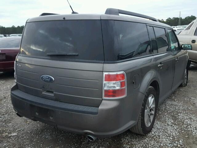 2FMGK5B81DBD23529 - 2013 FORD FLEX SE BROWN photo 4