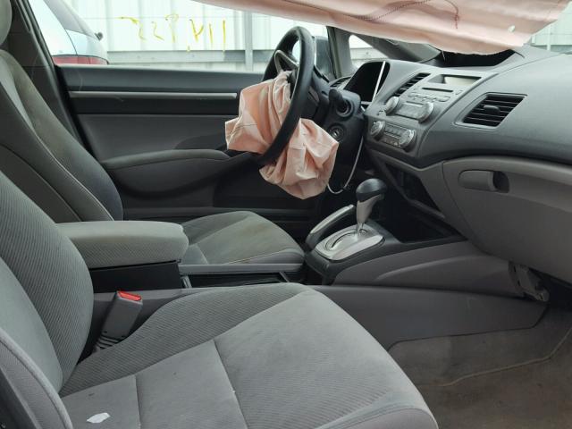 19XFA1F80AE009123 - 2010 HONDA CIVIC EX ნაცრისფერი ფოტო 5