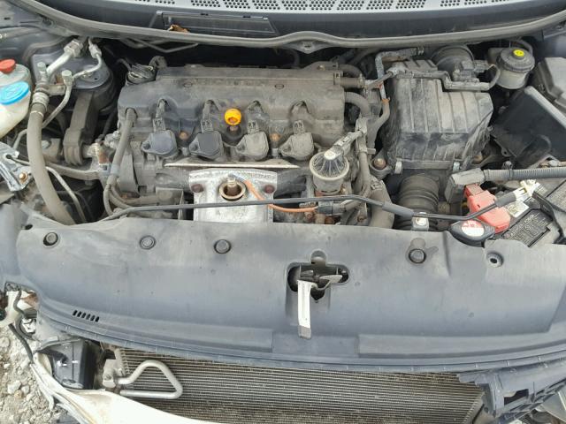 19XFA1F80AE009123 - 2010 HONDA CIVIC EX ნაცრისფერი ფოტო 7