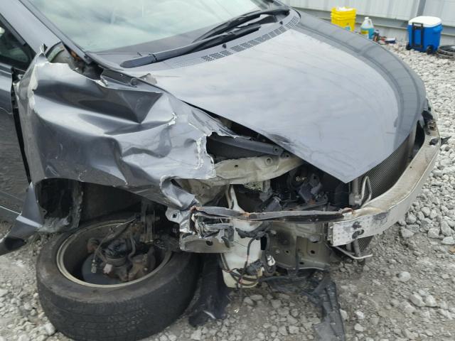 19XFA1F80AE009123 - 2010 HONDA CIVIC EX ნაცრისფერი ფოტო 9