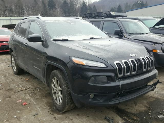 1C4PJMCS0FW583191 - 2015 JEEP CHEROKEE L BLACK photo 1