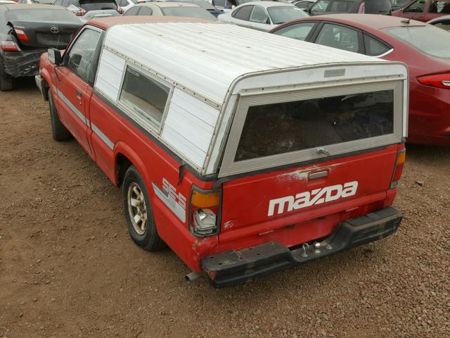 JM2UF1110H0517075 - 1987 MAZDA B2000 RED photo 3